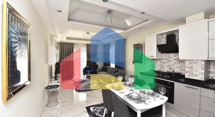 Садовий дуплекс в центрі Аланії