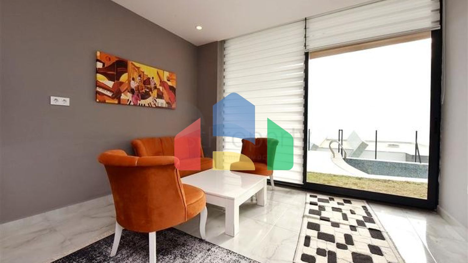 Вілла планування 5+1 в центральному районі Аланії