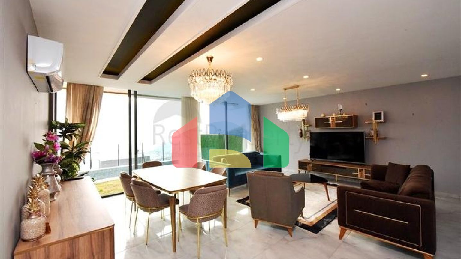 Вілла планування 5+1 в центральному районі Аланії