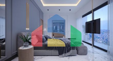 Villa project with stunning views in the center of Alanya