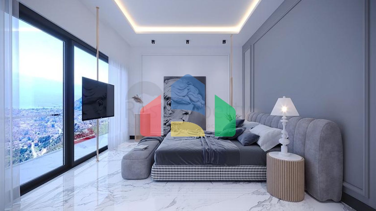 Проект вілл з приголомшливим видом в центрі Аланії