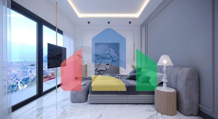 Проект вілл з приголомшливим видом в центрі Аланії Проект вілл з приголомшливим видом в центрі Аланії