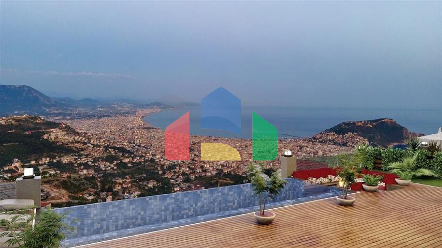 Проект вілл з приголомшливим видом в центрі Аланії