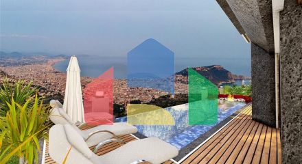 Проект вілл з приголомшливим видом в центрі Аланії Проект вілл з приголомшливим видом в центрі Аланії