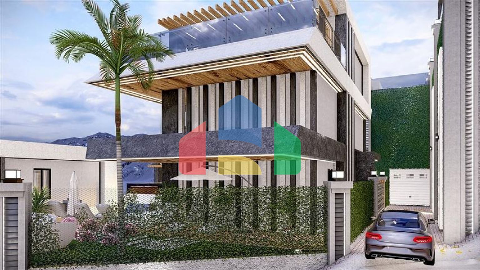 Проект вілл з приголомшливим видом в центрі Аланії