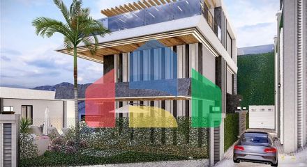 Проект вілл з приголомшливим видом в центрі Аланії Проект вілл з приголомшливим видом в центрі Аланії