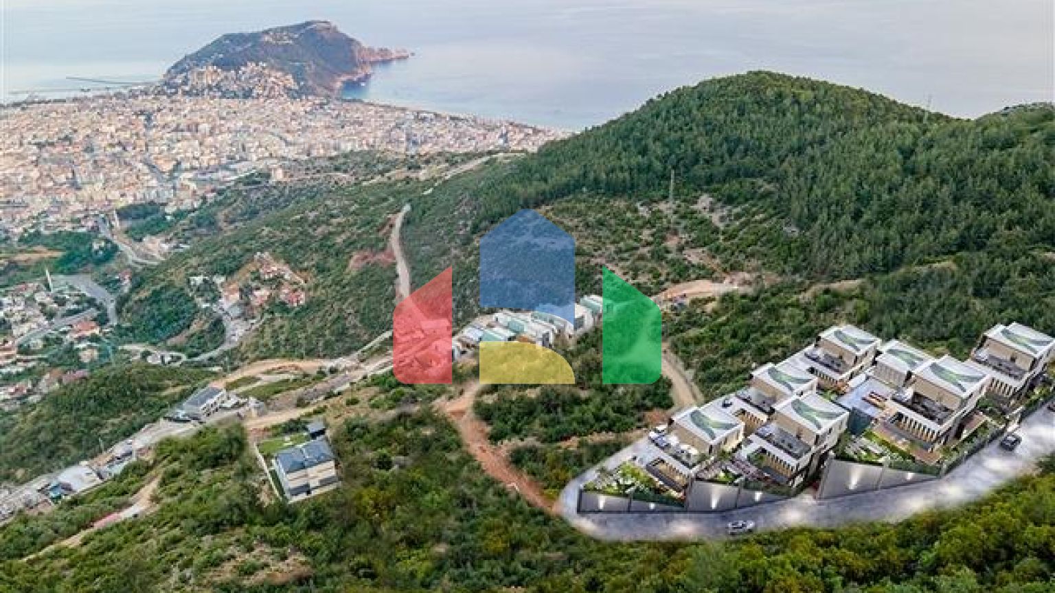 Проект вілл з приголомшливим видом в центрі Аланії