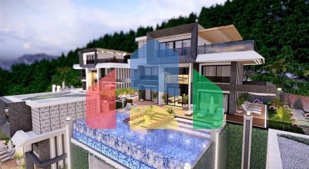 Проект вілл з приголомшливим видом в центрі Аланії Проект вілл з приголомшливим видом в центрі Аланії