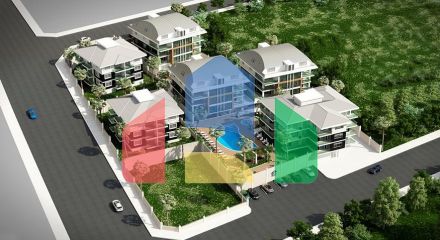 Квартиры в новом современном комплексе в центре Алании