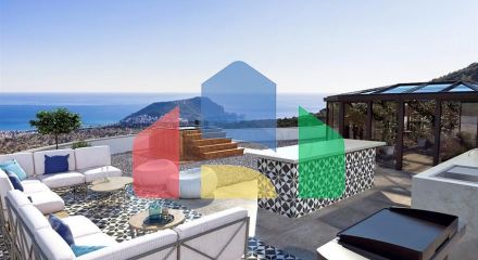 Уникальная вилла с панорамным видом на Аланью Уникальная вилла с панорамным видом на Аланью