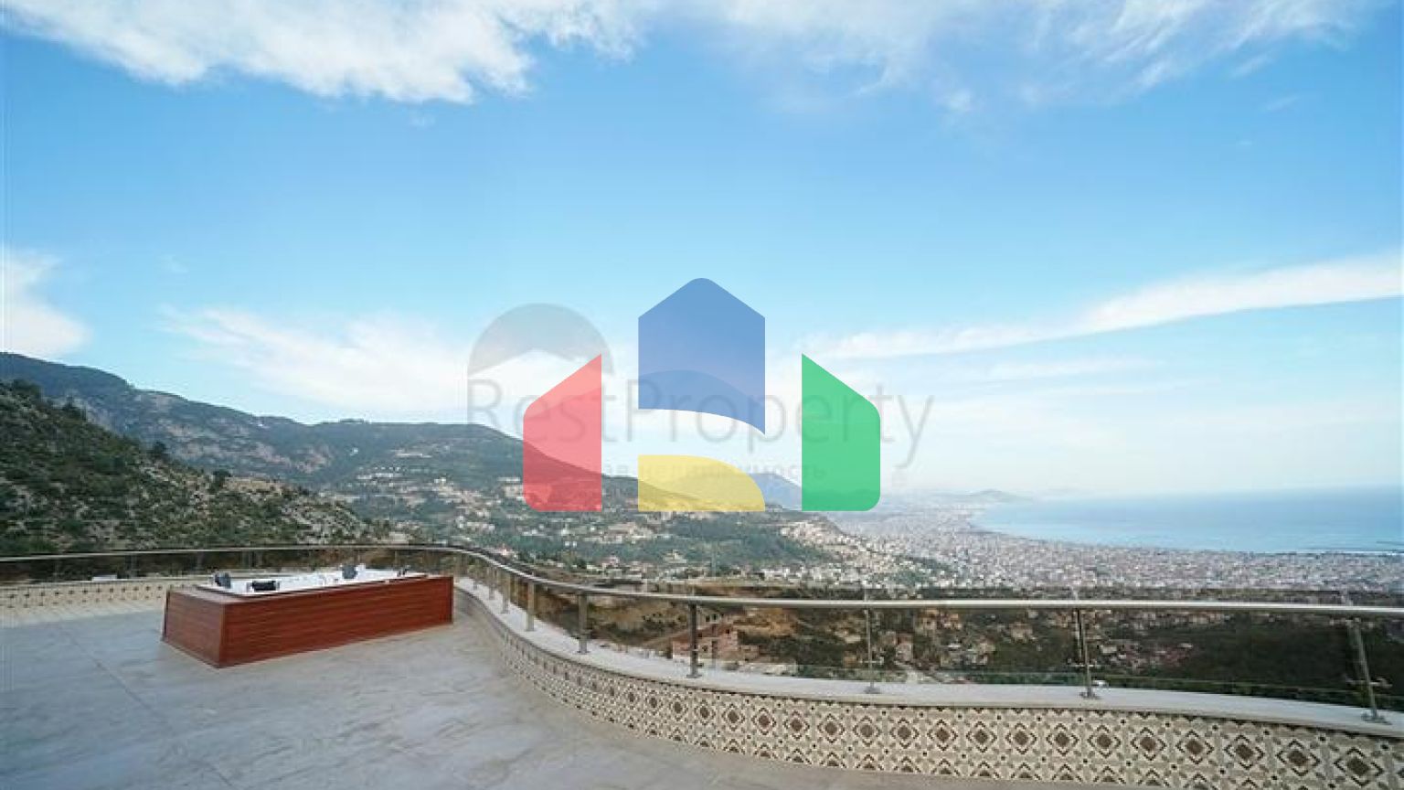 Уникальная вилла с панорамным видом на Аланью