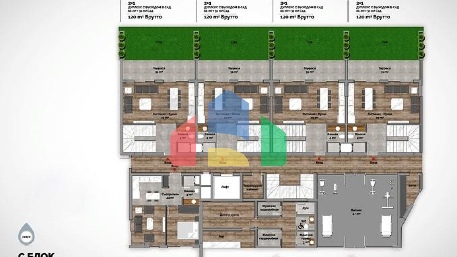 Новый проект класса Люкс на знаменитом пляже Клеопатры