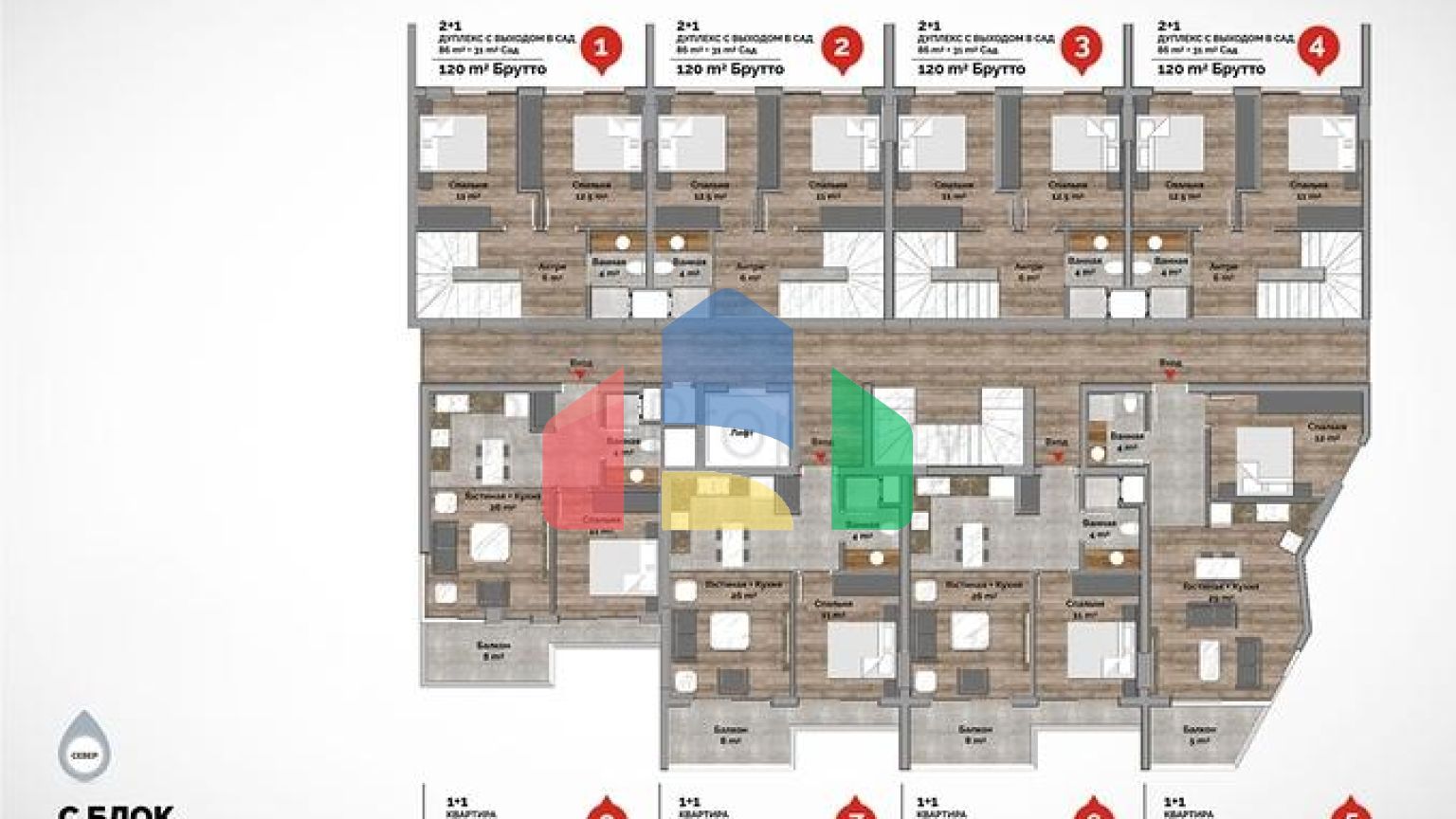 Новый проект класса Люкс на знаменитом пляже Клеопатры