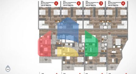 Новый проект класса Люкс на знаменитом пляже Клеопатры