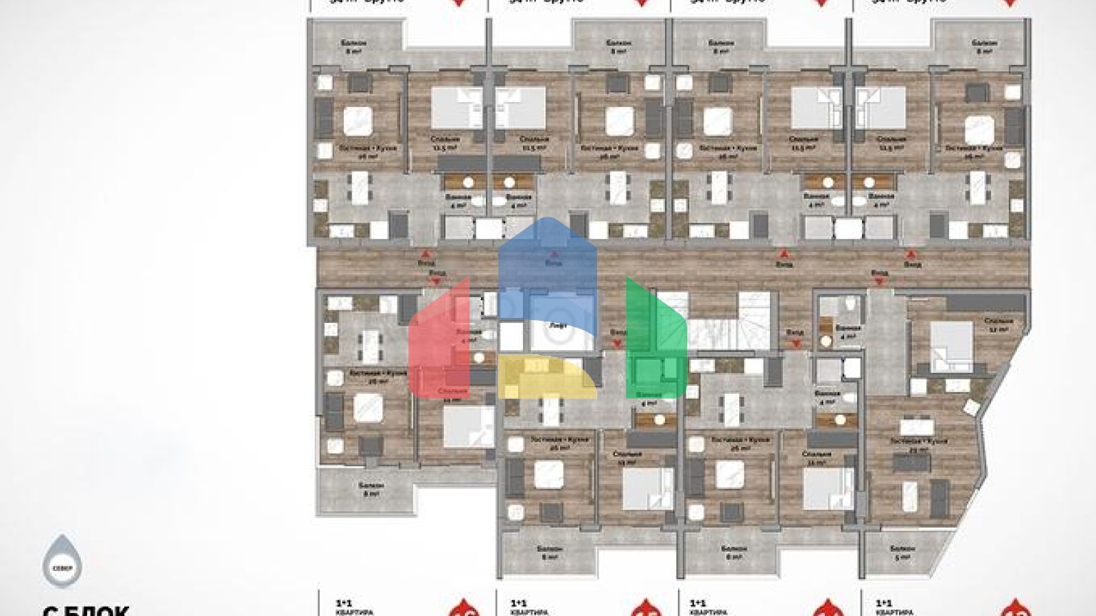 Новый проект класса Люкс на знаменитом пляже Клеопатры