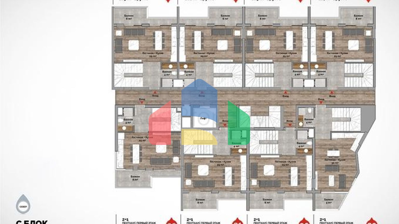 Новый проект класса Люкс на знаменитом пляже Клеопатры