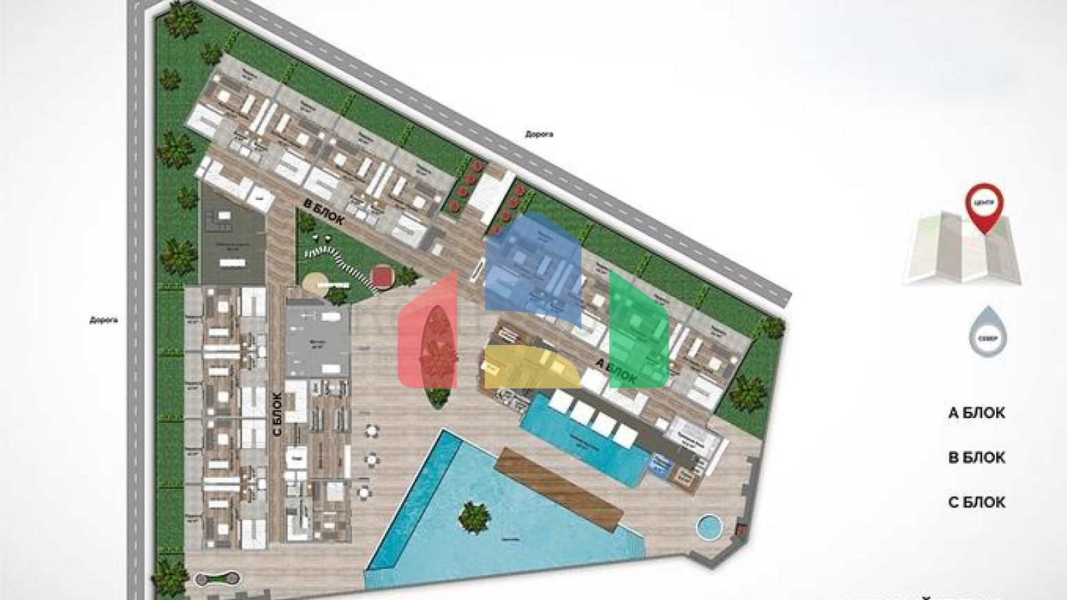 Новый проект класса Люкс на знаменитом пляже Клеопатры