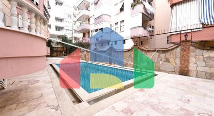 Квартира планировкой 2+1 в 400 метрах от пляжа  Клеопатры