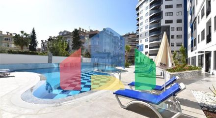 Меблированная квартира 1+1 в центре Аланьи