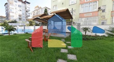 Меблированная квартира 1+1 в центре Аланьи