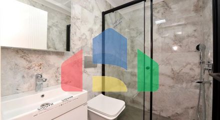 Квартира 3+1 в новом комплексе с видом на море и крепость Алании