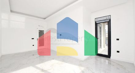 Квартира 3+1 в новом комплексе с видом на море и крепость Алании