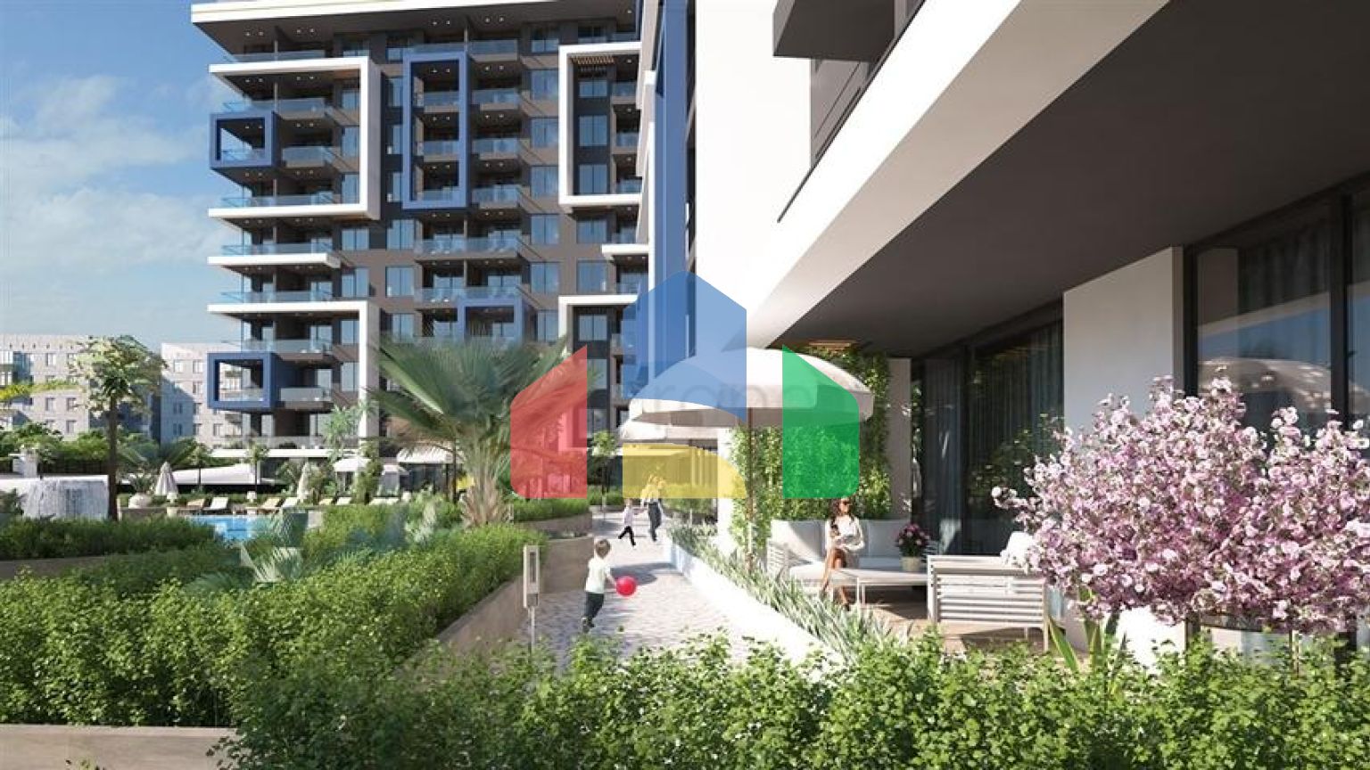 Новый комплекс с отельной инфраструктурой у пляжа Клеопатры