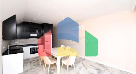 Пентхаус в новом комплексе с видом на море рядом с пляжем Клеопатра