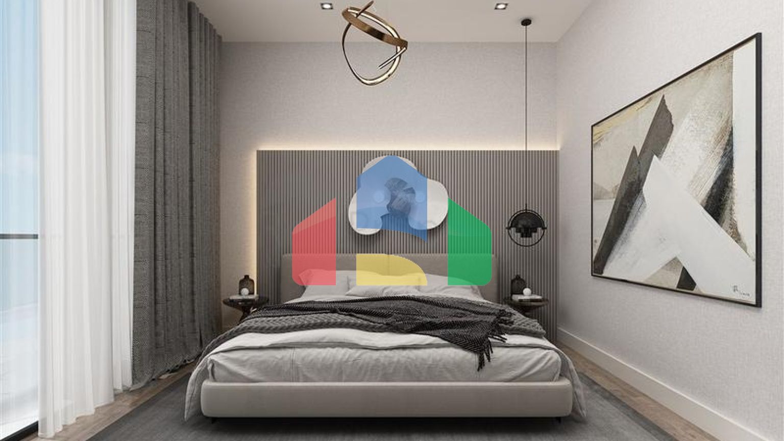 Проект елітних вил 5+1 в центрі Аланії з шикарним панорамним видом