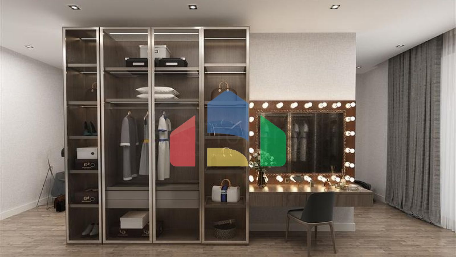 Проект елітних вил 5+1 в центрі Аланії з шикарним панорамним видом