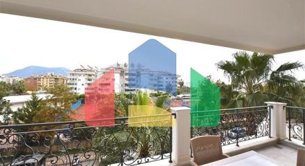 Квартира 2+1 в топовом комплексе в центре Алании