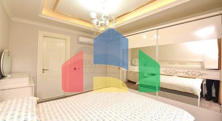 Квартира 2+1 в топовом комплексе в центре Алании