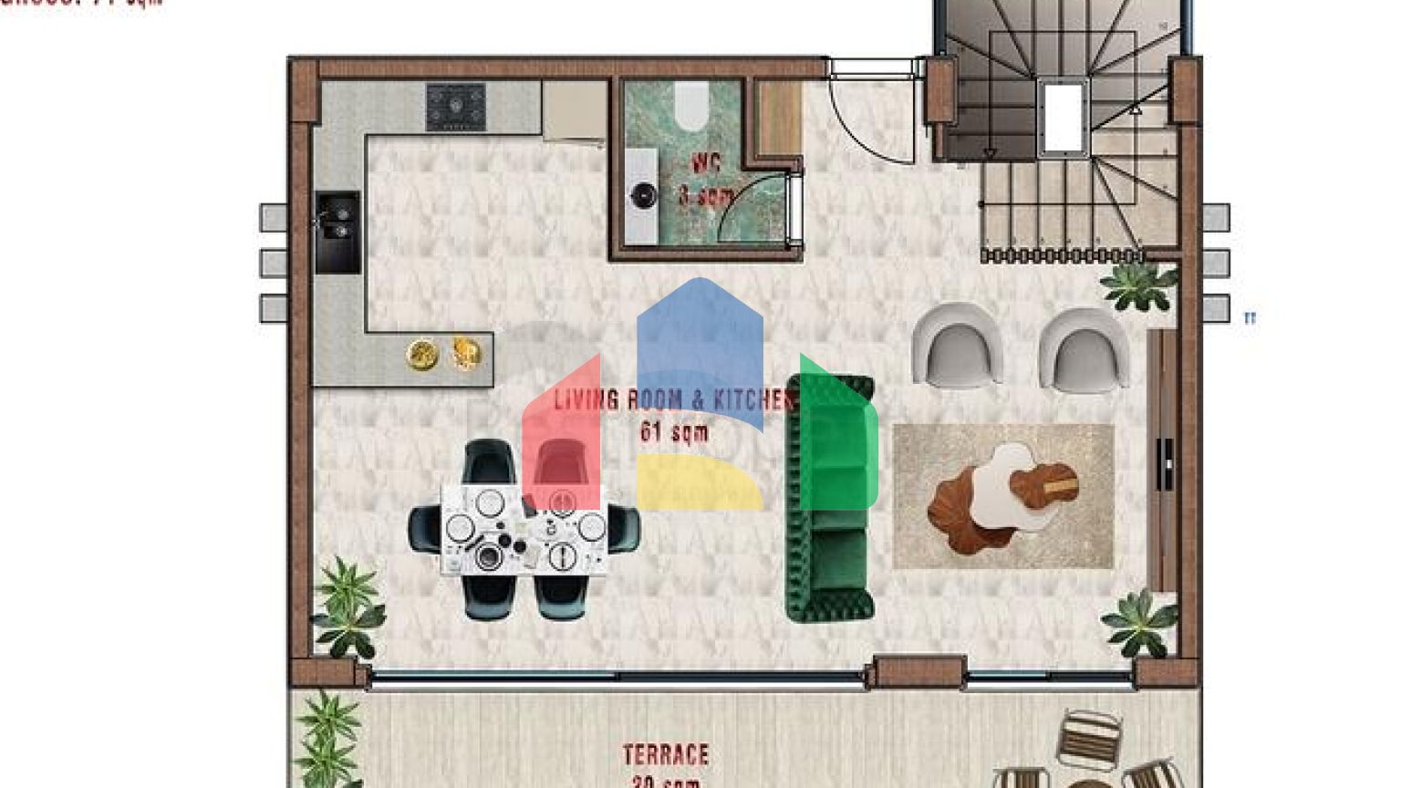 Розкішні вілли в центрі Аланії