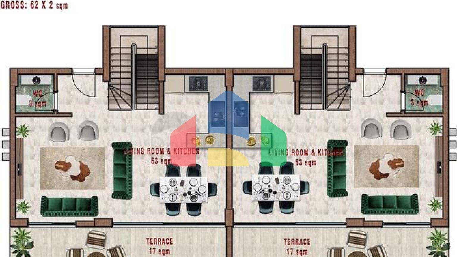 Розкішні вілли в центрі Аланії