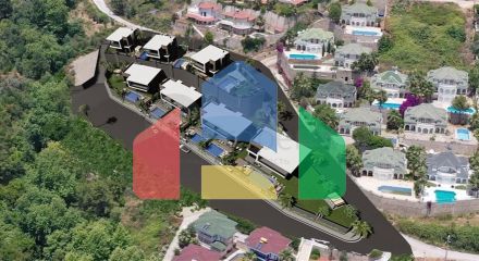 Розкішні вілли в центрі Аланії