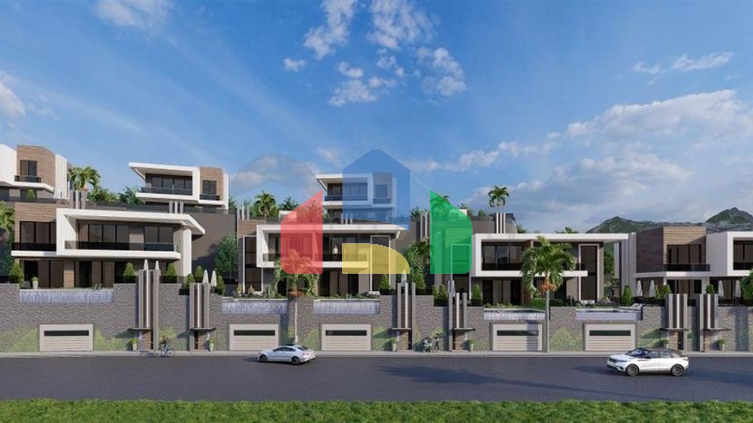 Розкішні вілли в центрі Аланії