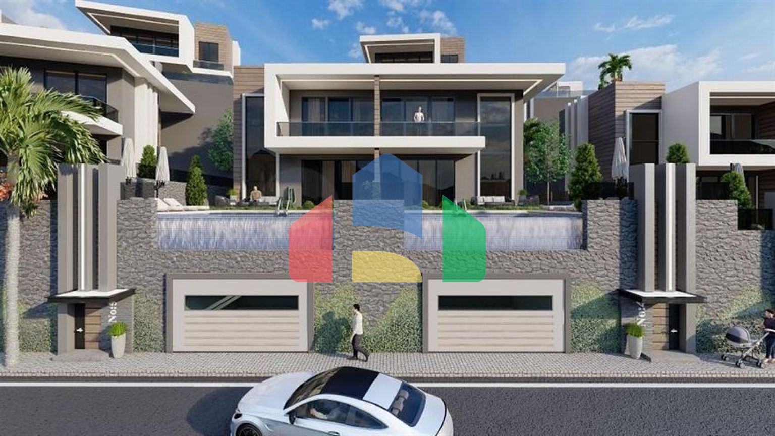 Розкішні вілли в центрі Аланії