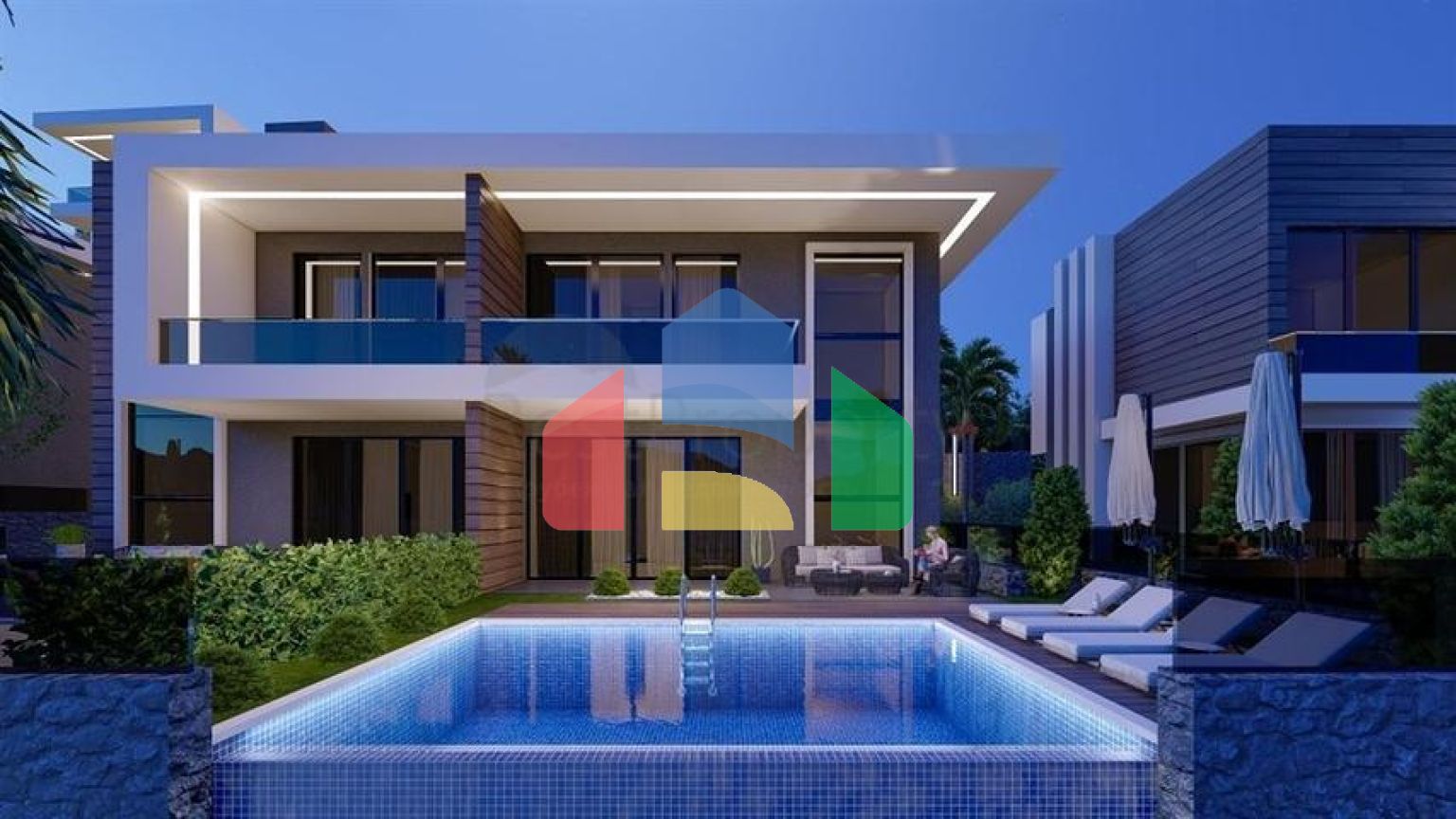 Розкішні вілли в центрі Аланії