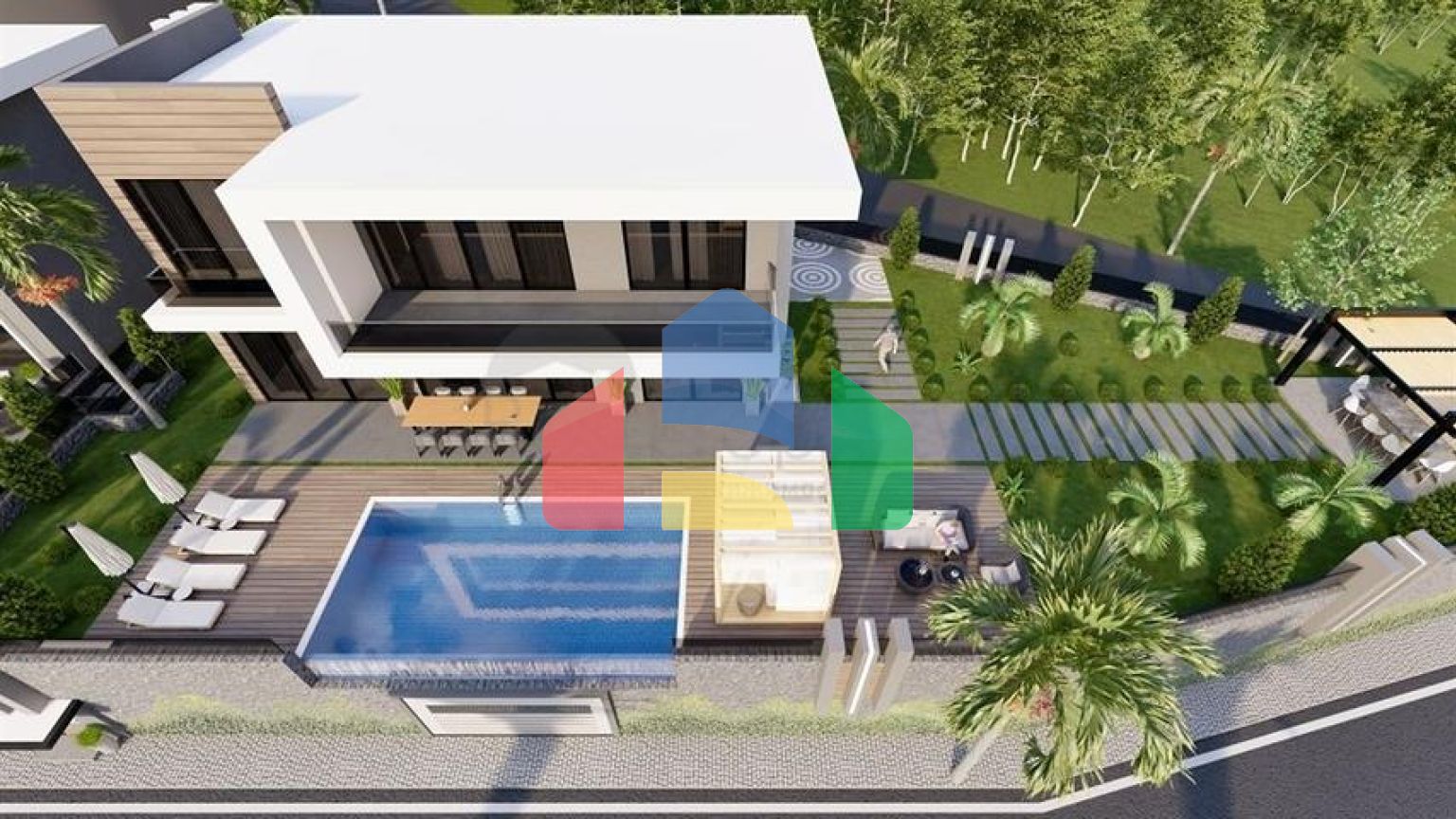 Розкішні вілли в центрі Аланії