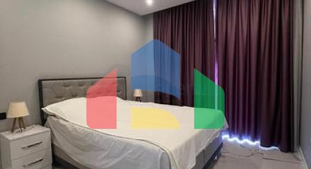 Двухкомнатная квартира 1+1 в центре Аланьи в современном жилом доме