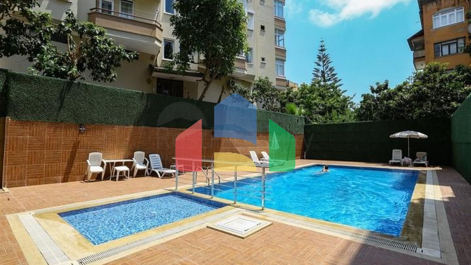 Двухкомнатная квартира 1+1 в центре Аланьи