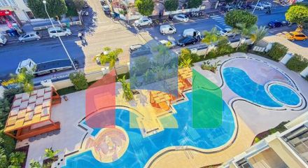 Современная трёхкомнатная квартира 2+1 в центре Аланьи