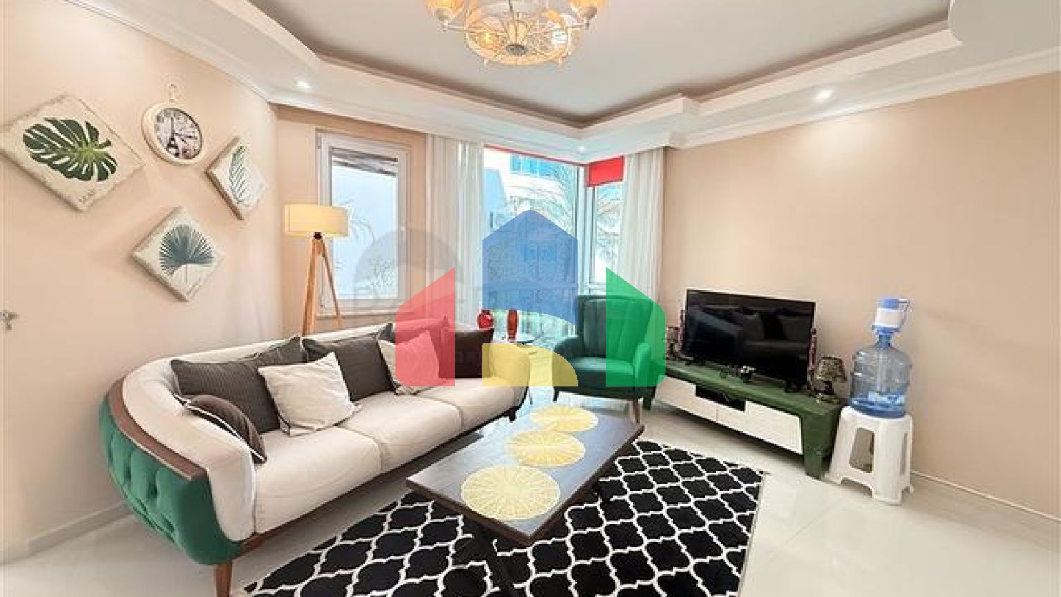 Двокімнатна квартира 1 + 1 в районі Клеопатра