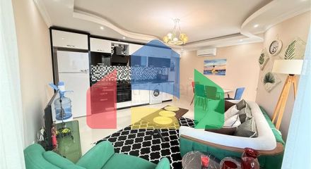 Двокімнатна квартира 1 + 1 в районі Клеопатра