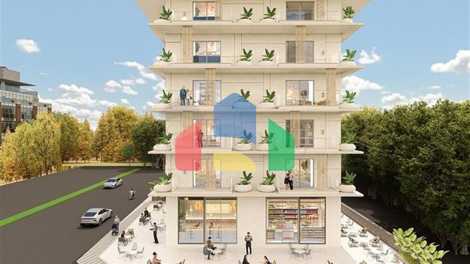 Новый проект в престижном районе Клеопатра