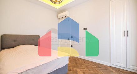 Роскошный пентхаус 4+1 с панорамным видом на море в центре Аланьи