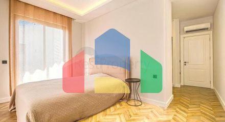 Роскошный пентхаус 4+1 с панорамным видом на море в центре Аланьи