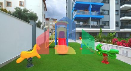 Квартира 2+1 в новом комплексе рядом с пляжем Клеопатра