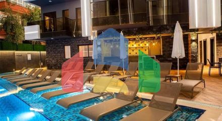 Квартира 1+1 с полной инфраструктурой в районе Клеопатра