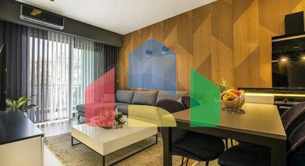 Квартира 1+1 с полной инфраструктурой в районе Клеопатра